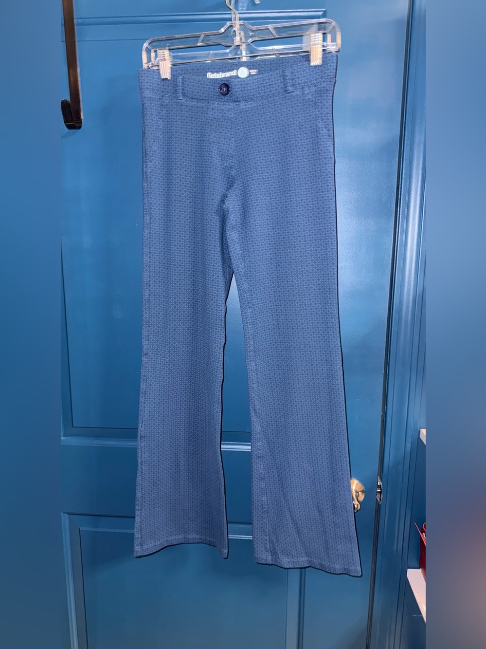 Betabrand Women’s Bootcut Dress Pant Yoga Pants size S LONG